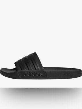 adidas Black Slide Sandals with Textured Strap size 9 men’s